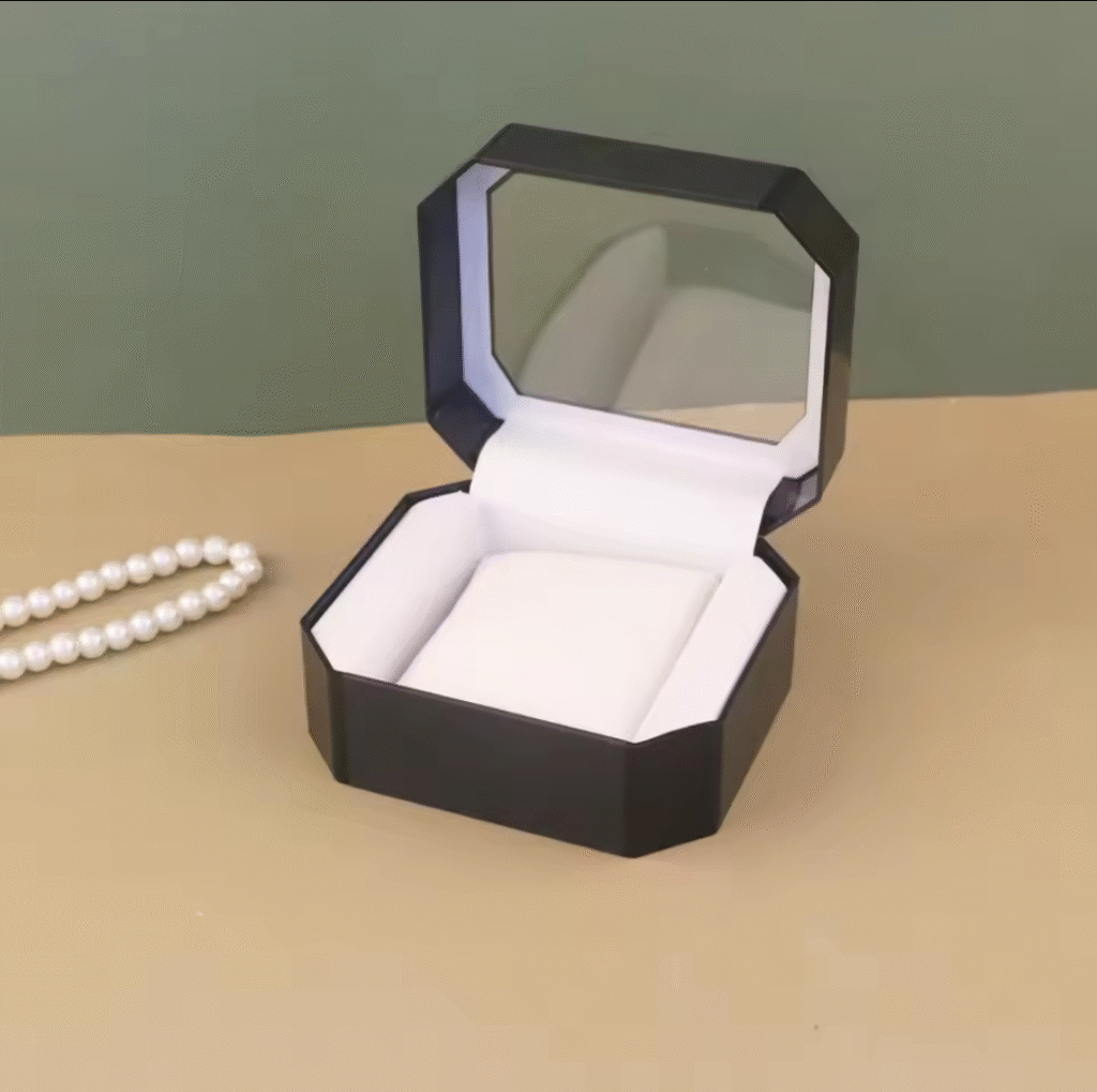 Caja para reloj - Tapa Transparente